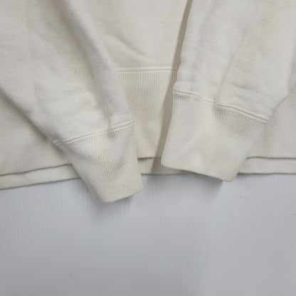 【中古品】【メンズ】 The REAL McCOY'S ザリアルマッコイズ 両V WING LOGO SWEATSHIRT スウェット 長袖 トップス スウェットシャツ トレーナー 145-250831-rk-18-izu サイズ：L カラー：ホワイト 万代Net店