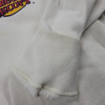 【中古品】【メンズ】 The REAL McCOY'S ザリアルマッコイズ 両V WING LOGO SWEATSHIRT スウェット 長袖 トップス スウェットシャツ トレーナー 145-250831-rk-18-izu サイズ：L カラー：ホワイト 万代Net店