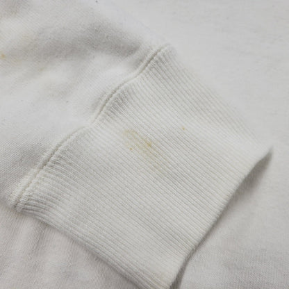 【中古品】【メンズ】 The REAL McCOY'S ザリアルマッコイズ 両V WING LOGO SWEATSHIRT スウェット 長袖 トップス スウェットシャツ トレーナー 145-250831-rk-18-izu サイズ：L カラー：ホワイト 万代Net店