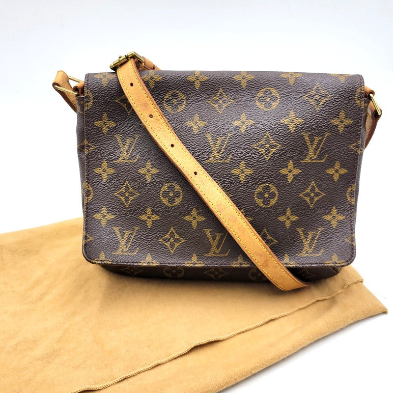 【現状渡し品】【メンズ/レディース】 LOUIS VUITTON ルイ・ヴィトン SP0020 モノグラム ミュゼットタンゴ ショルダーバッグ 179-250831-rk-13-izu カラー：ブラウン 万代Net店