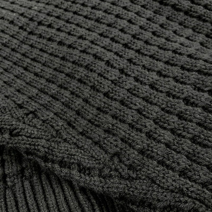 【中古品】【メンズ】 MAISON SPECIAL メゾン スペシャル CRAZY STITCH EMBROIDERY PRIME-OVER V-NECK CARDIGAN 11212361340 鬼ワッフル クレイジーステッチ プライムオーバー Vネック カーディガン 140-250904-as-11-izu サイズ：M カラー：ブラック 万代Net店