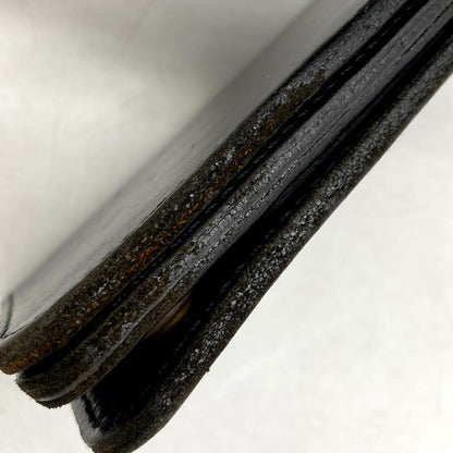 【中古品】【メンズ】 革蛸謹製 TAKOジッパー LEATHER LONG WALLET レザー ロング ウォレット 財布 長財布 200-250901-ya-06-izu カラー：BLACK 万代Net店