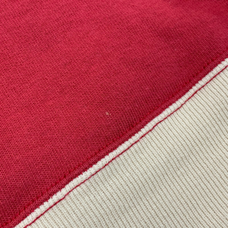 【中古品】【メンズ】 WAREHOUSE ウエアハウス HALF ZIP SWEATSHIRT ハーフジップ スウェットシャツ 長袖 トップス 145-250901-as-21-izu サイズ：40 カラー：レッド 万代Net店