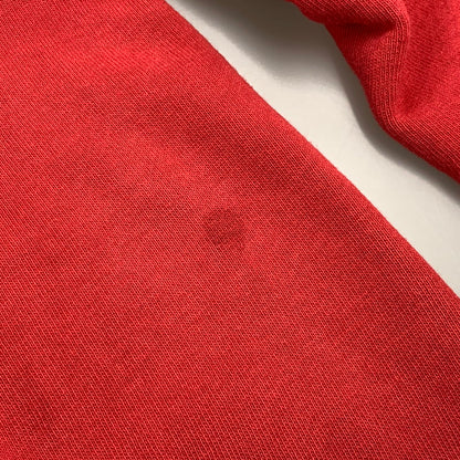 【中古品】【メンズ】 WAREHOUSE ウエアハウス HALF ZIP SWEATSHIRT ハーフジップ スウェットシャツ 長袖 トップス 145-250901-as-21-izu サイズ：40 カラー：レッド 万代Net店