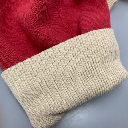 【中古品】【メンズ】 WAREHOUSE ウエアハウス HALF ZIP SWEATSHIRT ハーフジップ スウェットシャツ 長袖 トップス 145-250901-as-21-izu サイズ：40 カラー：レッド 万代Net店