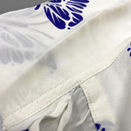 【中古品】【メンズ】 NEEDLES×SUN SURF ニードルス×サンサーフ 11-01-1316-086 21SS BUTTERFLY ALOHA SS SHIRT バタフライアロハショートスリーブシャツ トップス 半袖 140-250902-ma-05-izu サイズ：L カラー：WHITE 万代Net店