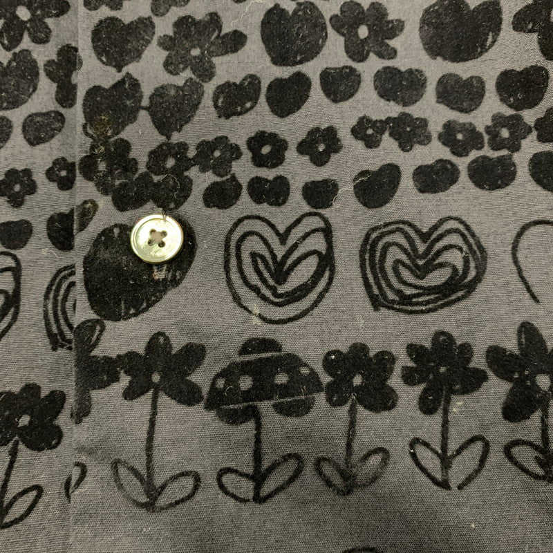 【中古品】【メンズ】 BRU NA BOINNE ブルーナボイン 4481 ルーラブーラシャツ2号 長袖シャツ トップス 140-250901-as-22-izu サイズ：M カラー：ブラック 万代Net店