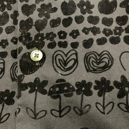 【中古品】【メンズ】 BRU NA BOINNE ブルーナボイン 4481 ルーラブーラシャツ2号 長袖シャツ トップス 140-250901-as-22-izu サイズ：M カラー：ブラック 万代Net店