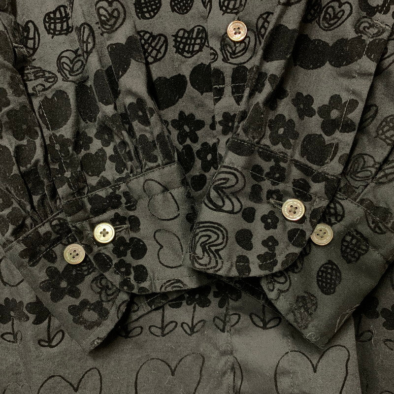 【中古品】【メンズ】 BRU NA BOINNE ブルーナボイン 4481 ルーラブーラシャツ2号 長袖シャツ トップス 140-250901-as-22-izu サイズ：M カラー：ブラック 万代Net店