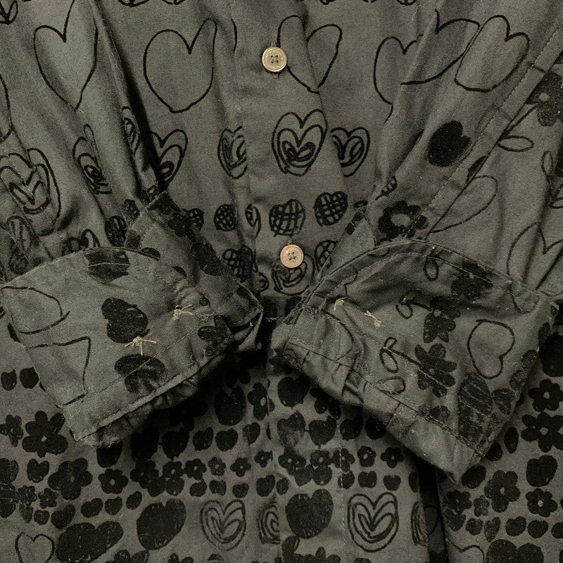 【中古品】【メンズ】 BRU NA BOINNE ブルーナボイン 4481 ルーラブーラシャツ2号 長袖シャツ トップス 140-250901-as-22-izu サイズ：M カラー：ブラック 万代Net店