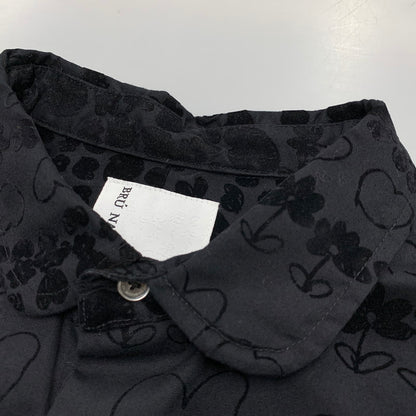 【中古品】【メンズ】 BRU NA BOINNE ブルーナボイン 4481 ルーラブーラシャツ2号 長袖シャツ トップス 140-250901-as-22-izu サイズ：M カラー：ブラック 万代Net店