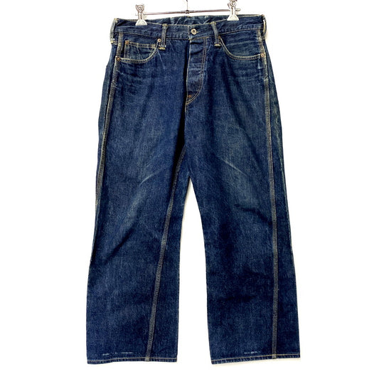 【中古品】【メンズ】 TENDERLOIN テンダーロイン T-RIDERS E CINCH BACK DENIM PANTS ライダース E シンチバックデニムパンツ ズボン ボトムス 153-250902-ma-12-izu サイズ：30 カラー：インディゴ 万代Net店