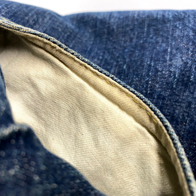 【中古品】【メンズ】 TENDERLOIN テンダーロイン T-RIDERS E CINCH BACK DENIM PANTS ライダース E シンチバックデニムパンツ ズボン ボトムス 153-250902-ma-12-izu サイズ：30 カラー：インディゴ 万代Net店