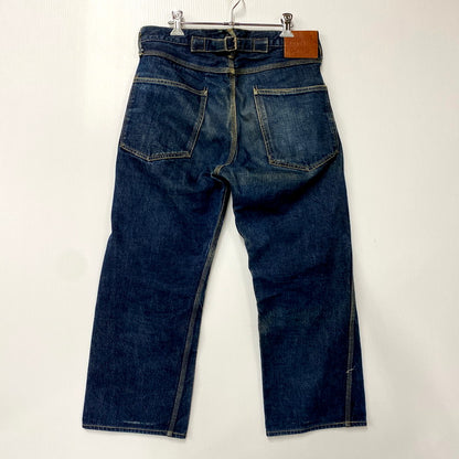 【中古品】【メンズ】 TENDERLOIN テンダーロイン T-RIDERS E CINCH BACK DENIM PANTS ライダース E シンチバックデニムパンツ ズボン ボトムス 153-250902-ma-12-izu サイズ：30 カラー：インディゴ 万代Net店