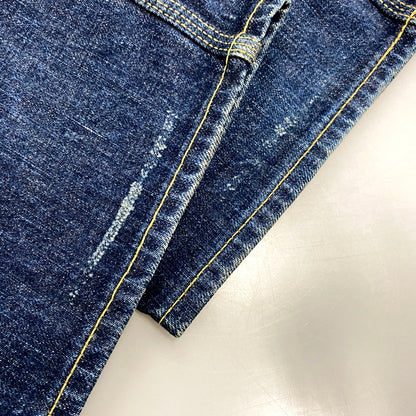 【中古品】【メンズ】 TENDERLOIN テンダーロイン T-RIDERS E CINCH BACK DENIM PANTS ライダース E シンチバックデニムパンツ ズボン ボトムス 153-250902-ma-12-izu サイズ：30 カラー：インディゴ 万代Net店
