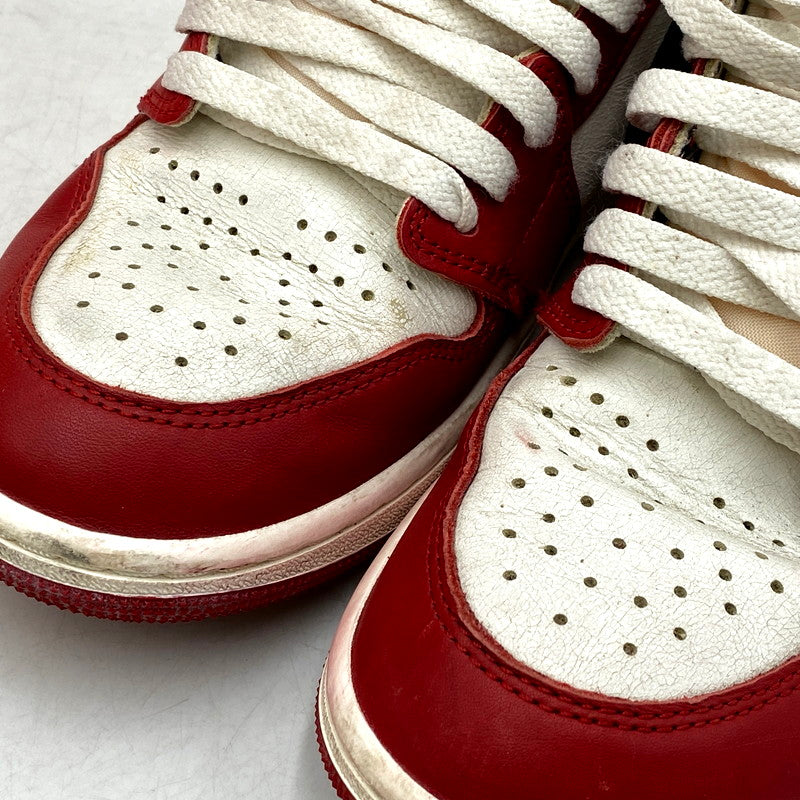 【中古品】【メンズ】 NIKE ナイキ DZ5485-612 AIR JORDAN エアジョーダン 1 HIGH OG LOST＆FOUND ロスト アンド ファウンド CHICAGO シカゴ スニーカー シューズ 靴 160-250901-ya-02-izu サイズ：26.5cm カラー：VARSITY RED/BLACK-SAIL-MUSLIN 万代Net店