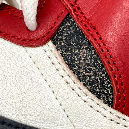 【中古品】【メンズ】 NIKE ナイキ DZ5485-612 AIR JORDAN エアジョーダン 1 HIGH OG LOST＆FOUND ロスト アンド ファウンド CHICAGO シカゴ スニーカー シューズ 靴 160-250901-ya-02-izu サイズ：26.5cm カラー：VARSITY RED/BLACK-SAIL-MUSLIN 万代Net店