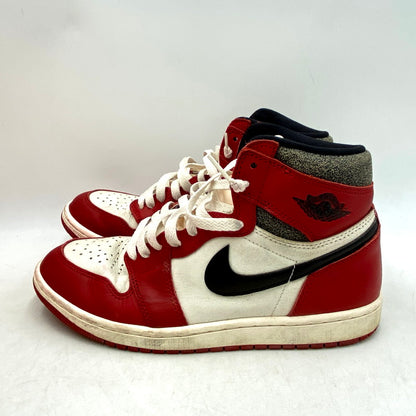 【中古品】【メンズ】 NIKE ナイキ DZ5485-612 AIR JORDAN エアジョーダン 1 HIGH OG LOST＆FOUND ロスト アンド ファウンド CHICAGO シカゴ スニーカー シューズ 靴 160-250901-ya-02-izu サイズ：26.5cm カラー：VARSITY RED/BLACK-SAIL-MUSLIN 万代Net店