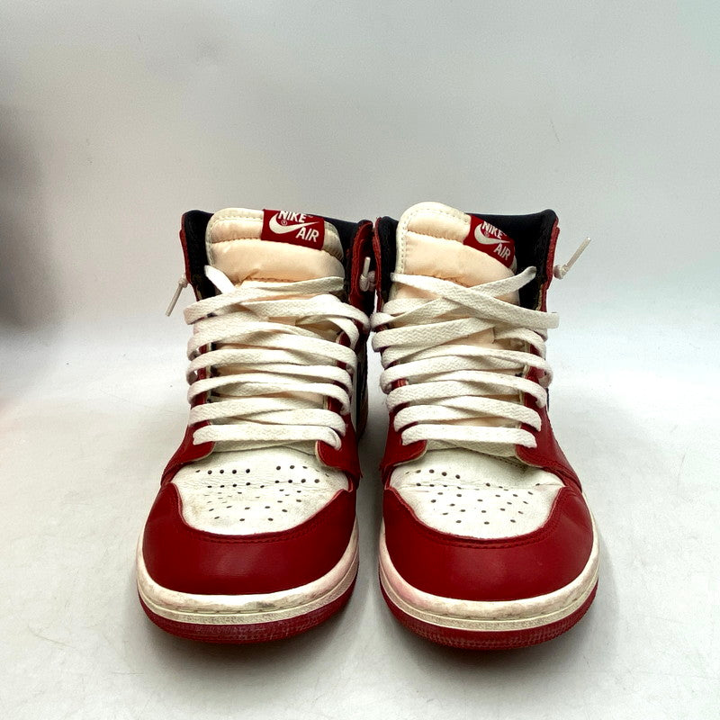 【中古品】【メンズ】 NIKE ナイキ DZ5485-612 AIR JORDAN エアジョーダン 1 HIGH OG LOST＆FOUND ロスト アンド ファウンド CHICAGO シカゴ スニーカー シューズ 靴 160-250901-ya-02-izu サイズ：26.5cm カラー：VARSITY RED/BLACK-SAIL-MUSLIN 万代Net店