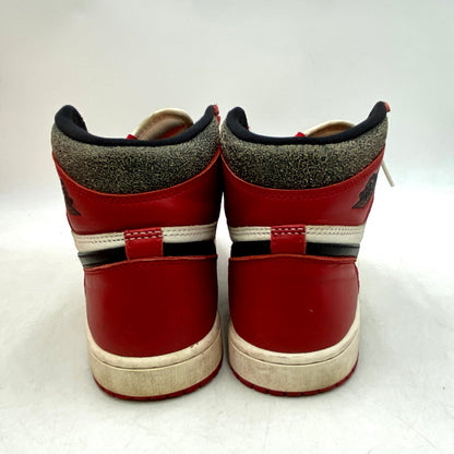 【中古品】【メンズ】 NIKE ナイキ DZ5485-612 AIR JORDAN エアジョーダン 1 HIGH OG LOST＆FOUND ロスト アンド ファウンド CHICAGO シカゴ スニーカー シューズ 靴 160-250901-ya-02-izu サイズ：26.5cm カラー：VARSITY RED/BLACK-SAIL-MUSLIN 万代Net店
