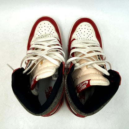 【中古品】【メンズ】 NIKE ナイキ DZ5485-612 AIR JORDAN エアジョーダン 1 HIGH OG LOST＆FOUND ロスト アンド ファウンド CHICAGO シカゴ スニーカー シューズ 靴 160-250901-ya-02-izu サイズ：26.5cm カラー：VARSITY RED/BLACK-SAIL-MUSLIN 万代Net店