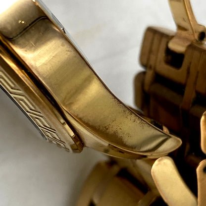 【中古品】【メンズ/レディース】 VERSACE ヴェルサーチ VFE201009663289 黒文字盤 V-SPORT II CHRONOGRAPH クロノグラフ 腕時計 197-250901-ya-05-izu カラー：ブラック×ゴールド 万代Net店