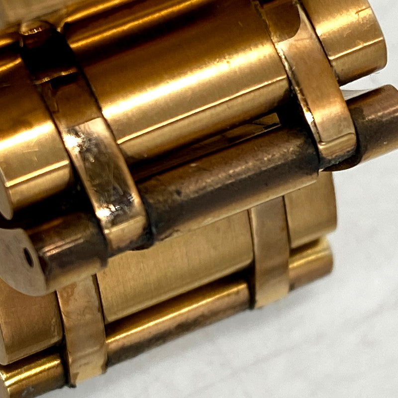 【中古品】【メンズ/レディース】 VERSACE ヴェルサーチ VFE201009663289 黒文字盤 V-SPORT II CHRONOGRAPH クロノグラフ 腕時計 197-250901-ya-05-izu カラー：ブラック×ゴールド 万代Net店