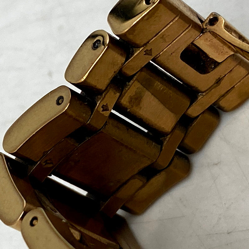 【中古品】【メンズ/レディース】 VERSACE ヴェルサーチ VFE201009663289 黒文字盤 V-SPORT II CHRONOGRAPH クロノグラフ 腕時計 197-250901-ya-05-izu カラー：ブラック×ゴールド 万代Net店