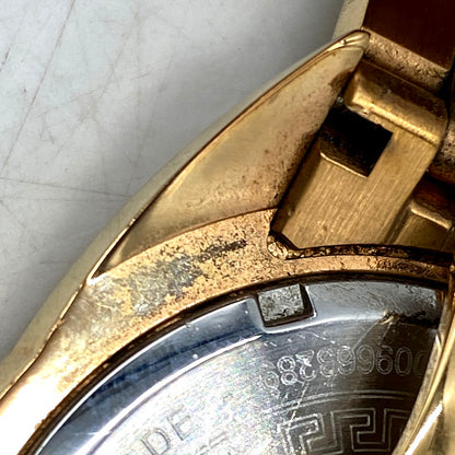 【中古品】【メンズ/レディース】 VERSACE ヴェルサーチ VFE201009663289 黒文字盤 V-SPORT II CHRONOGRAPH クロノグラフ 腕時計 197-250901-ya-05-izu カラー：ブラック×ゴールド 万代Net店