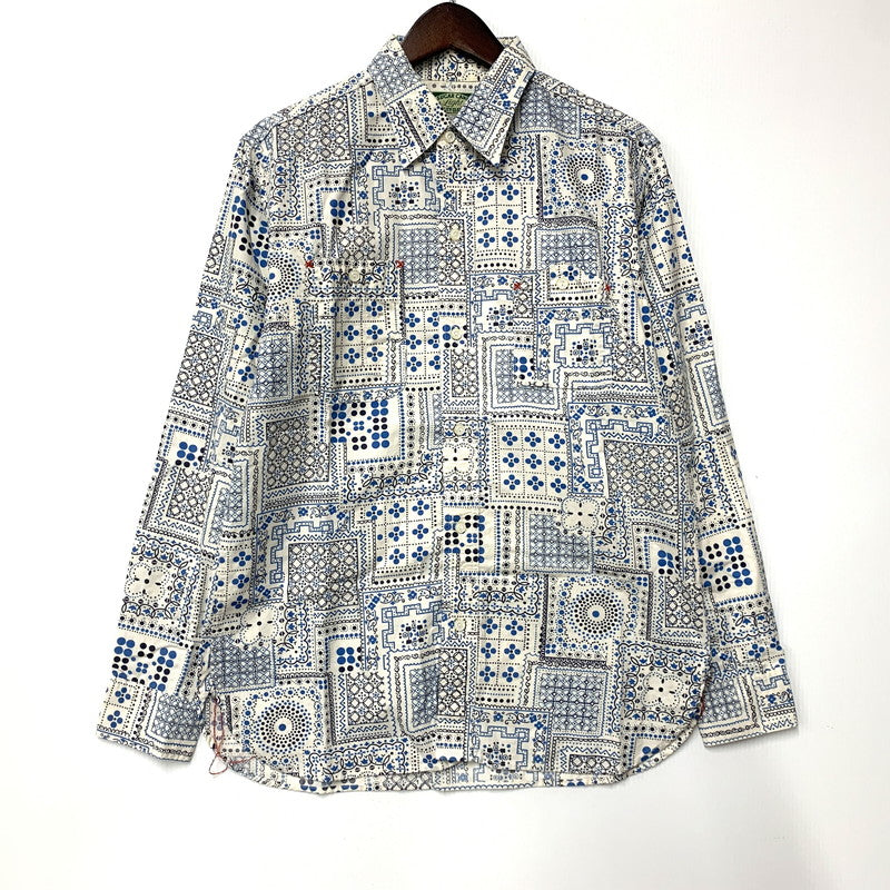 【中古品】【メンズ】 SUGAR CANE シュガーケーン SC26464 LS SHIRT ロングスリーブ シャツ トップス 長袖 145-250907-ya-17-izu サイズ：M カラー：マルチ 万代Net店