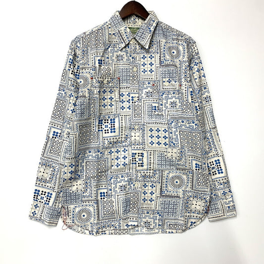 【中古品】【メンズ】 SUGAR CANE シュガーケーン SC26464 LS SHIRT ロングスリーブ シャツ トップス 長袖 145-250907-ya-17-izu サイズ：M カラー：マルチ 万代Net店