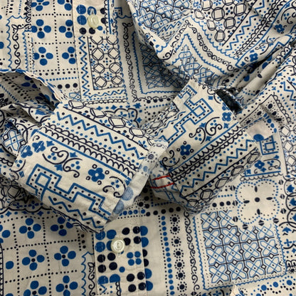 【中古品】【メンズ】 SUGAR CANE シュガーケーン SC26464 LS SHIRT ロングスリーブ シャツ トップス 長袖 145-250907-ya-17-izu サイズ：M カラー：マルチ 万代Net店