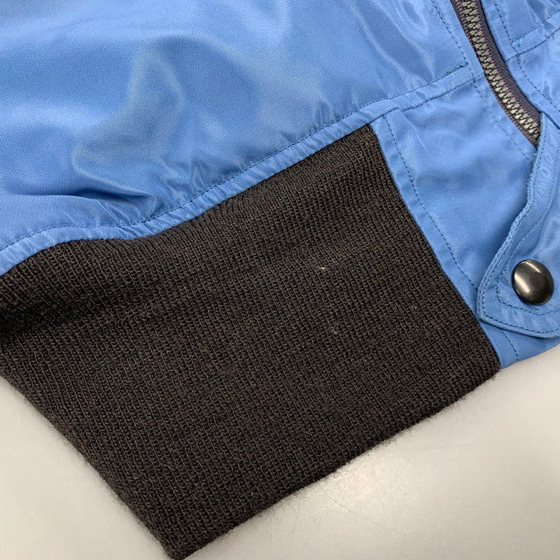 【中古品】【メンズ】 Buzz Rickson's バズリクソンズ × PEANUTS ピーナッツ ASTRONAUT LAND MFG.CO. L-2B FLIGHT JACKET BR14132 アストロノート フライトジャケット アウター 145-250901-as-15-izu サイズ：S カラー：ブルー 万代Net店