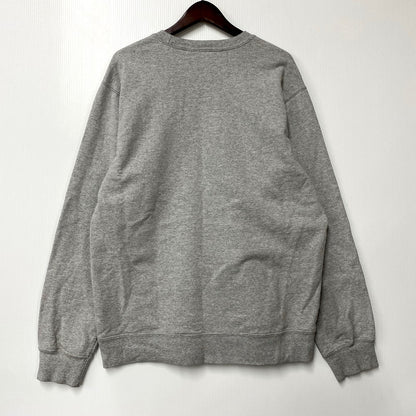 【中古品】【メンズ】 Supreme シュプリーム 20SS CUTOUT LOGO CREWNECK SWEATSHIRT カットアウトロゴ クルーネックスウェットシャツ トップス 長袖 149-250902-ma-02-izu サイズ：L カラー：HEATHER GRAY 万代Net店