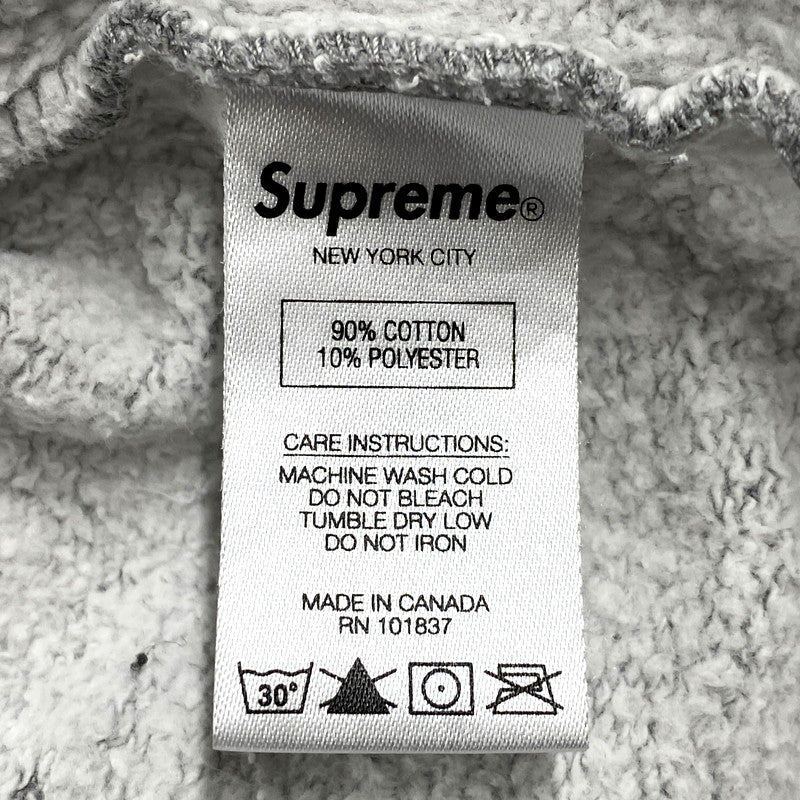 【中古品】【メンズ】 Supreme シュプリーム 20SS CUTOUT LOGO CREWNECK SWEATSHIRT カットアウトロゴ クルーネックスウェットシャツ トップス 長袖 149-250902-ma-02-izu サイズ：L カラー：HEATHER GRAY 万代Net店