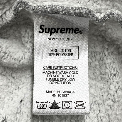 【中古品】【メンズ】 Supreme シュプリーム 20SS CUTOUT LOGO CREWNECK SWEATSHIRT カットアウトロゴ クルーネックスウェットシャツ トップス 長袖 149-250902-ma-02-izu サイズ：L カラー：HEATHER GRAY 万代Net店