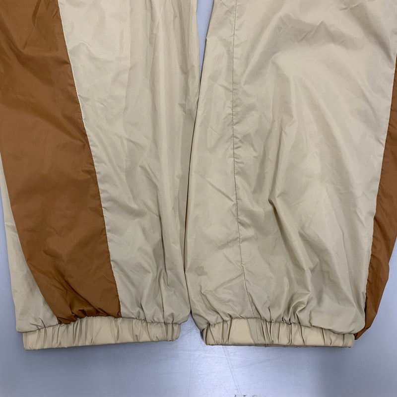 【中古品】【メンズ】 SAPEUR サプール NYLON TRACK PANTS ナイロン トラックパンツ ボトムス 153-250901-as-18-izu サイズ：M カラー：ベージュ×ブラウン 万代Net店
