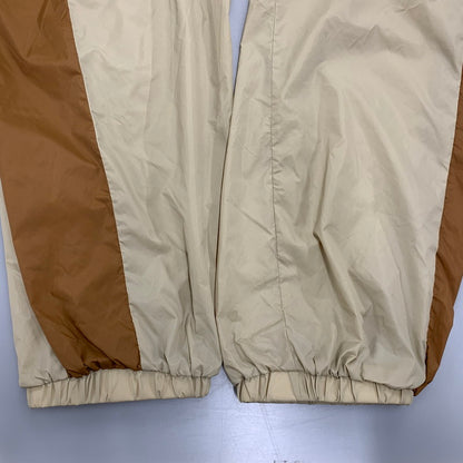 【中古品】【メンズ】 SAPEUR サプール NYLON TRACK PANTS ナイロン トラックパンツ ボトムス 153-250901-as-18-izu サイズ：M カラー：ベージュ×ブラウン 万代Net店