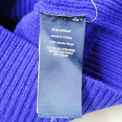 【中古品】【メンズ】 Polo by Ralph Lauren ポロバイラルフローレン HALF-ZIP KNIT SWEATER ハーフジップ ニットセーター トップス 長袖 147-250910-ma-17-izu サイズ：L カラー：BLUE 万代Net店