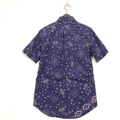 【中古品】【メンズ】 RALPH LAUREN ラルフローレン CUSTOM FIT カスタム フィット SS ショートスリーブ BD SHIRT ボタンダウン シャツ トップス 半袖 146-250911-ya-08-izu サイズ：S カラー：パープル系 万代Net店