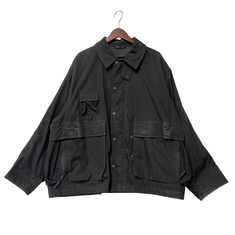 【中古品】【メンズ】 DAIWA PIER39 ダイワピア39 × L’ECHOPPE レショップ EX SHORT JACKET BJ-27121W EX ショートジャケット 別注 アウター 144-250901-as-13-izu サイズ：L カラー：ブラック 万代Net店