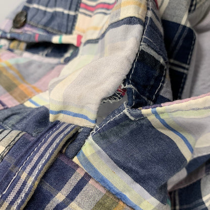 【現状渡し品】【メンズ】 Brooks Brothers ブルックスブラザーズ PATCHWORK PANTS パッチワーク パンツ ズボン ボトムス 157-250907-ya-10-izu サイズ：36×32 カラー：マルチ 万代Net店