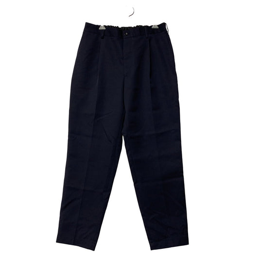 【中古品】【メンズ】 GRAPHPAPER グラフペーパー SCALE OFF WOOL TAPERED TROUSERS GM233-40170B スケール オフ ウール テーパード トラウザーズ パンツ ボトムス 151-250901-as-14-izu サイズ：2 カラー：ネイビー 万代Net店