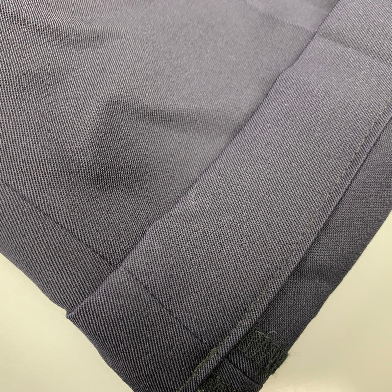 【中古品】【メンズ】 GRAPHPAPER グラフペーパー SCALE OFF WOOL TAPERED TROUSERS GM233-40170B スケール オフ ウール テーパード トラウザーズ パンツ ボトムス 151-250901-as-14-izu サイズ：2 カラー：ネイビー 万代Net店