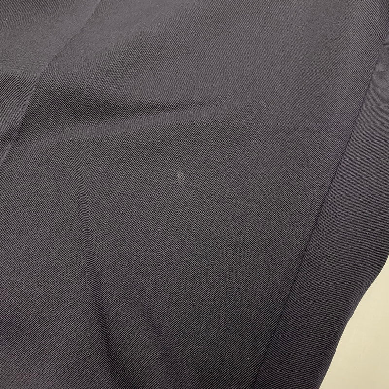 【中古品】【メンズ】 GRAPHPAPER グラフペーパー SCALE OFF WOOL TAPERED TROUSERS GM233-40170B スケール オフ ウール テーパード トラウザーズ パンツ ボトムス 151-250901-as-14-izu サイズ：2 カラー：ネイビー 万代Net店