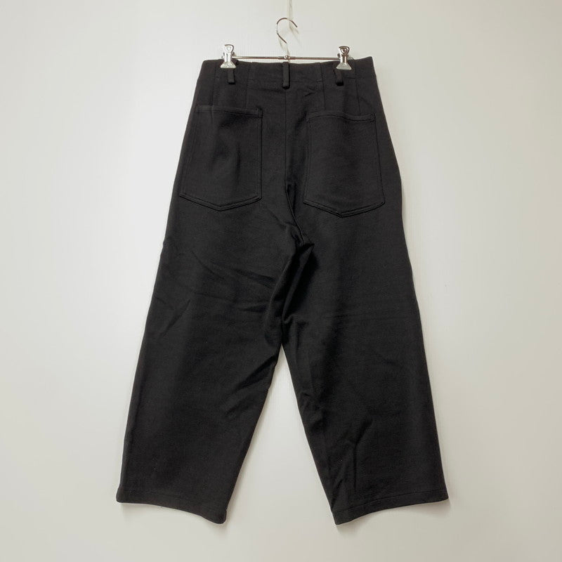 【現状渡し品】【メンズ】 Y's for men ワイズ フォー メン WOOL WIDE PANTS MN-T10-198 ウール ワイド パンツ ボトムス 151-250901-as-20-izu サイズ：3 カラー：ブラック 万代Net店