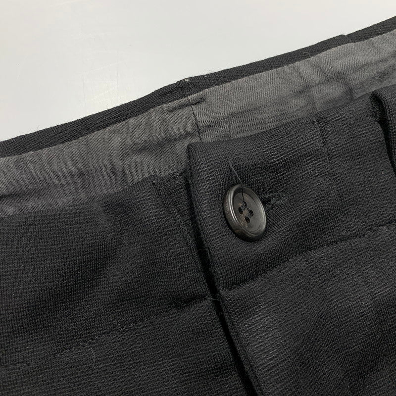 【現状渡し品】【メンズ】 Y's for men ワイズ フォー メン WOOL WIDE PANTS MN-T10-198 ウール ワイド パンツ ボトムス 151-250901-as-20-izu サイズ：3 カラー：ブラック 万代Net店