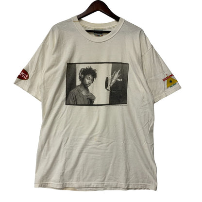 【現状渡し品】【メンズ】 SPECTACLE RIDDIM スペクタクルリディム × MASTERPIECE マスタピース GARNET SILK T-SHIRT ガーネットシルク Tシャツ トップス 半袖 142-250907-ya-13-izu サイズ：L カラー：白 万代Net店