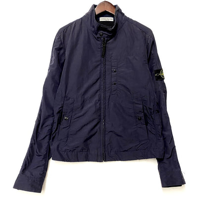 【中古品】【メンズ】 STONE ISLAND ストーンアイランド 541542122 11SS MICRO REPS BOMBER JACKET マイクロレップス ボンバージャケット アウター 長袖 141-250902-ma-07-izu サイズ：M カラー：NAVY 万代Net店