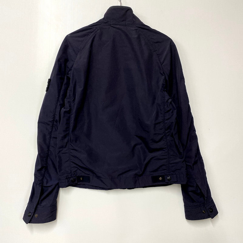 【中古品】【メンズ】 STONE ISLAND ストーンアイランド 541542122 11SS MICRO REPS BOMBER JACKET マイクロレップス ボンバージャケット アウター 長袖 141-250902-ma-07-izu サイズ：M カラー：NAVY 万代Net店